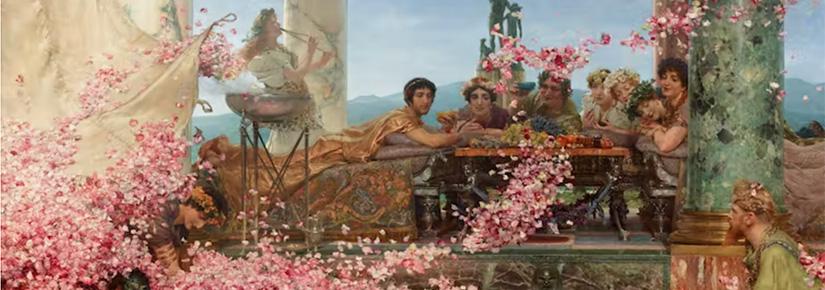 The Roses of Heliogabalus Painting by Lawrence Alma-Tadema