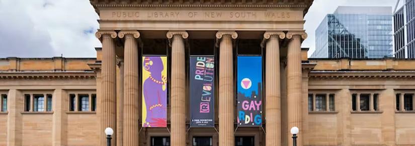 Pride (R)evolution at the State Library of New South Wales. Photography by Zoe J Burrell, courtesy of State Library NSW