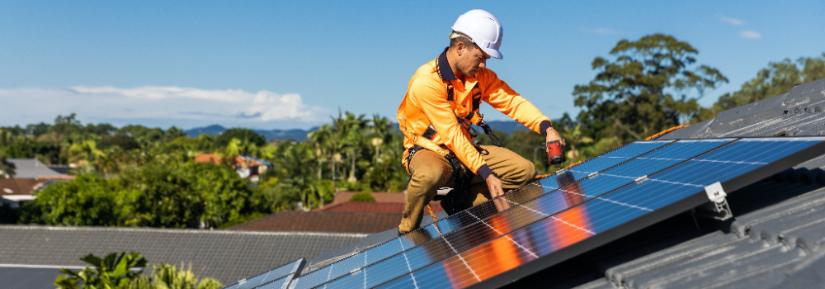 Roof solar panels. Image: Shutterstock