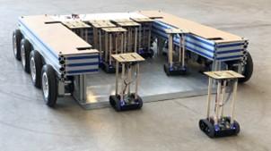 A Kangaroo-inspired Large-scale Swarm of Mobile Robots as the First Responder in Emergency
