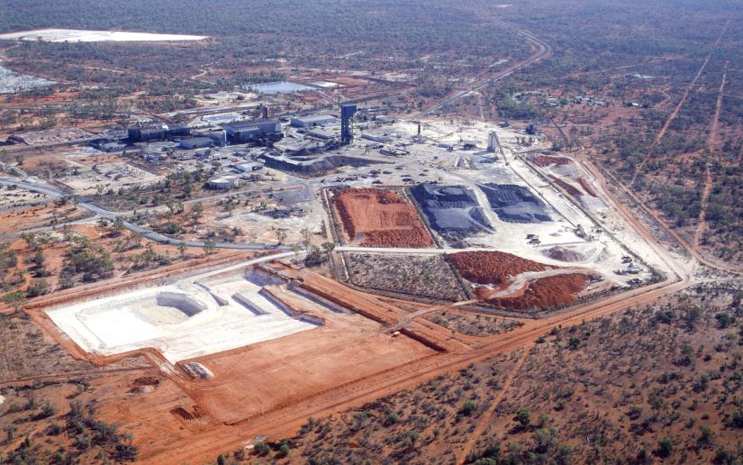 Copper mining at Cobar, New South Wales, Australia.