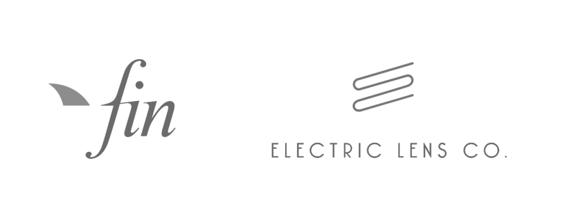 fin logo, Electric Lens Co logo