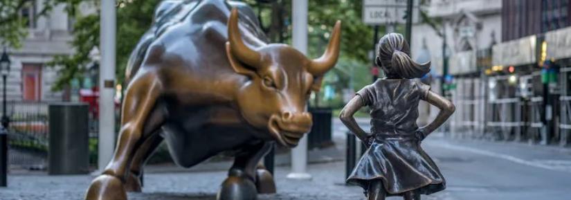 Wall Street bull and fearless girl