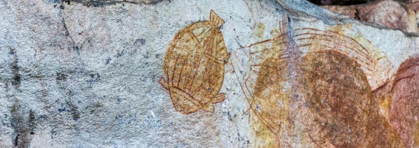 Ancient First Nations Art from Kakadu National Park, Australia