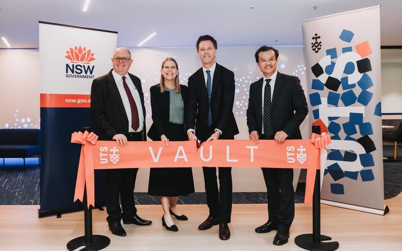 The UTS Vault is a first-of-its-kind secure collaborative research and innovation facility at the forefront of cybersecurity, data protection and defence technology.