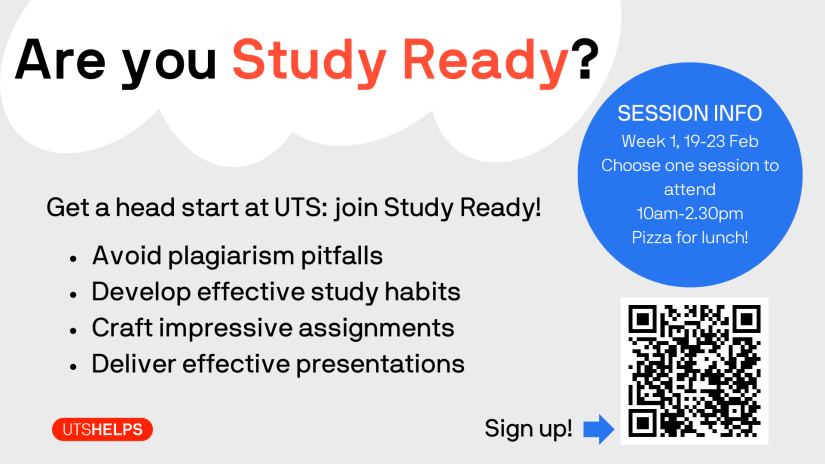 Study ready brochure - outlines the time and days and content covered