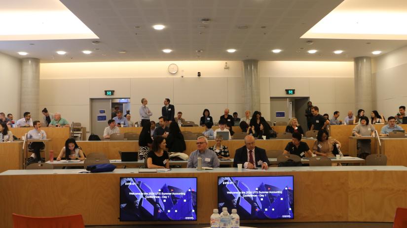 Attendees at the 2024 UTS Summer Accounting Conference