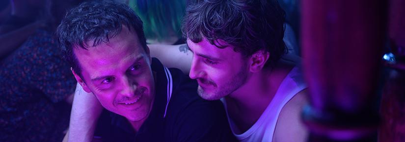 Andrew Scott and Paul Mescal in All of Us Strangers. Photo by Parisa Taghizadeh, Courtesy of Searchlight Pictures.