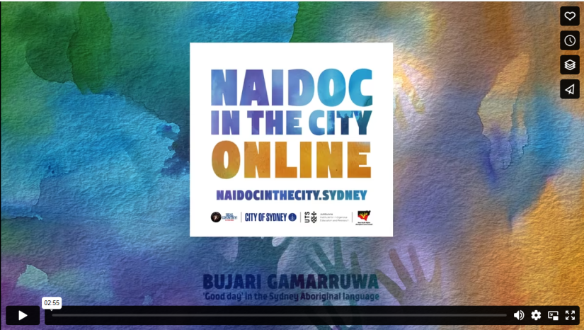 NAIDOC In the City 2020