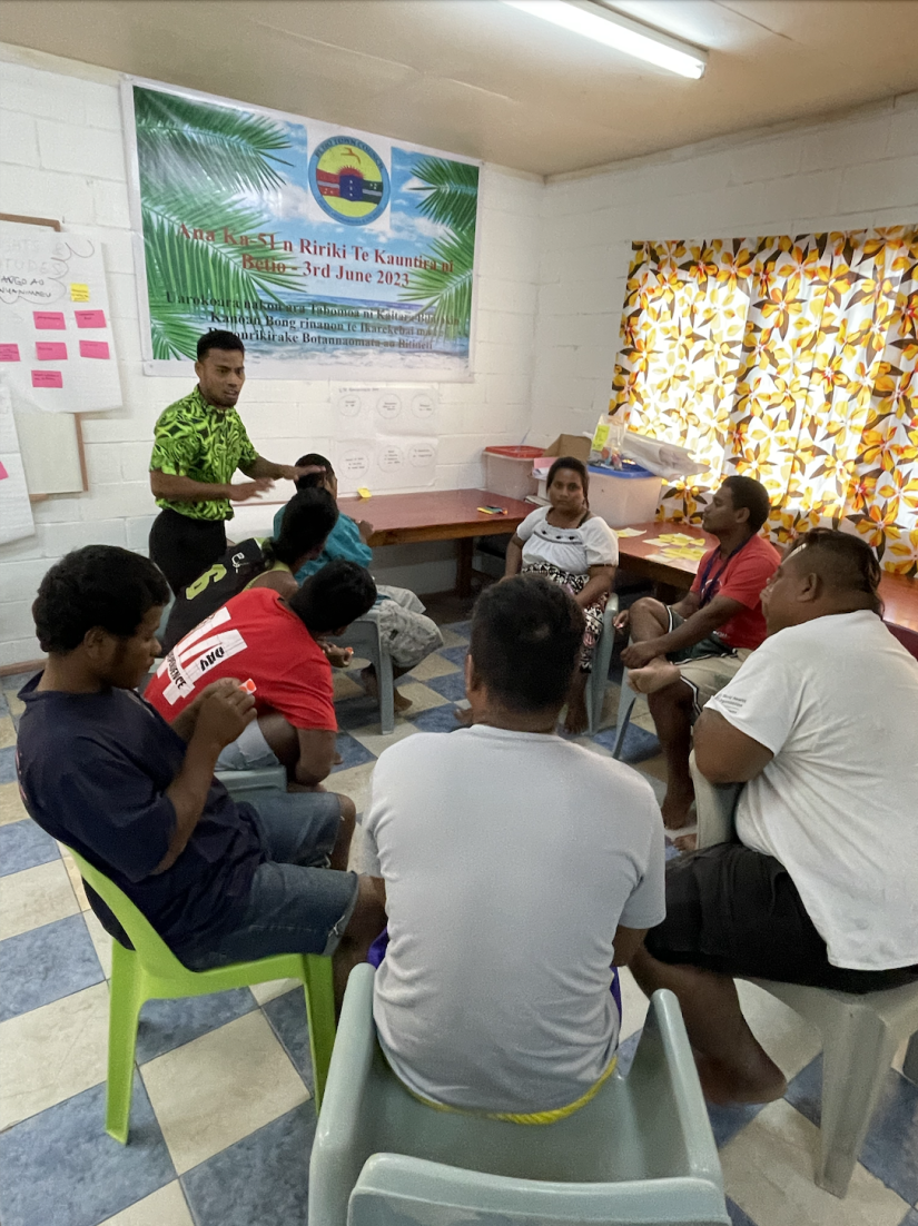Youth from Betio prioritise the strengths of their community at the final workshop