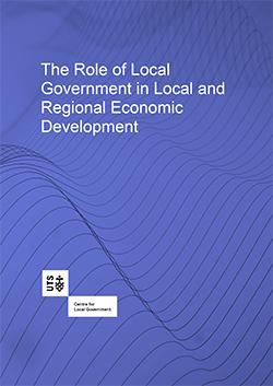 The role of local government in local and regional economic development cover