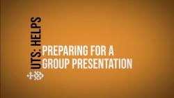 Preparing for a group presentation video thumbnail