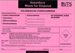 Halogenated Hydrocarbons sticker