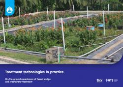 Cover of the Treatment technologies in practice On-the-ground experiences of faecal sludge and wastewater treatment report