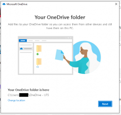Screenshot Citrix WorkSpace - access OneDrive