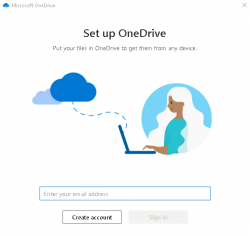 Screenshot Citrix WorkSpace - login to OneDrive