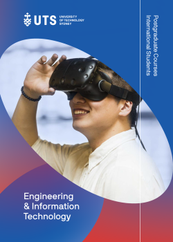 Cover of the 2023 engineering and IT PG course guide