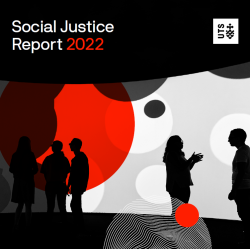 Social Justice Report 2022 front cover.