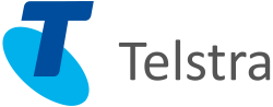 Telstra blue logo