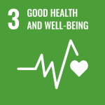 Icon for SDG 3 Good health and well-being