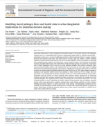 Cover of Modelling faecal pathogen flows and health risks in urban Bangladesh: Implications for sanitation decision making 