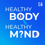 Logo with text: Healthy body healthy mind