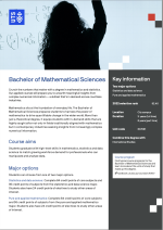 Mathematical Sciences Course Guide