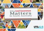 Why Local Government Matters in South Australia report cover