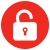 icon open padlock