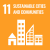Icon for SDG 11 Sustainable cities and communities